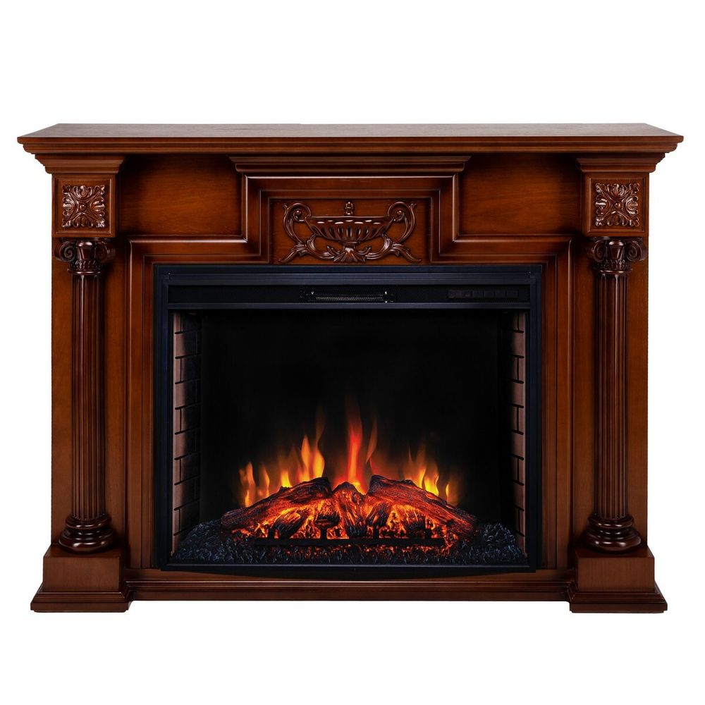Электрокамин RealFlame London 33 AO античный дуб с очагом Epsilon 33