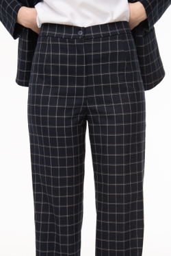 Брюки женские 4730з, клетка #406Ки024730з