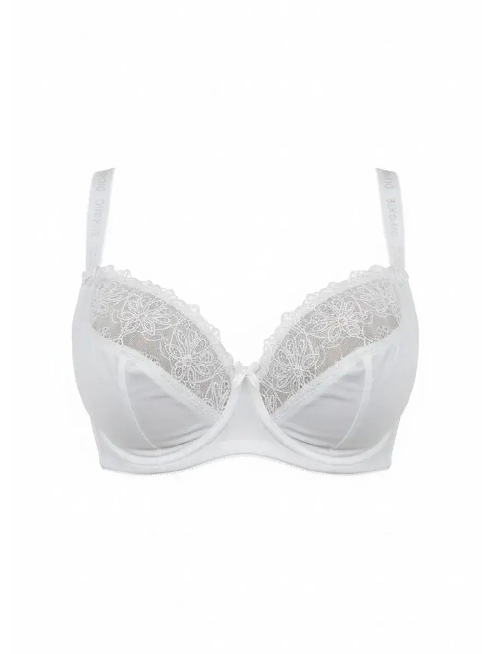 Бюстгальтер гладкий с косточками большие размеры