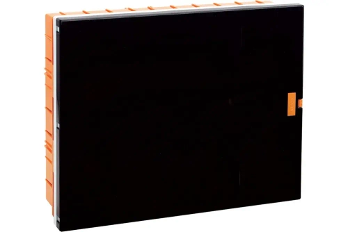 Бокс для автоматических выключателей встраиваемый 36-мест. / щит распределительный оранжевый/черный