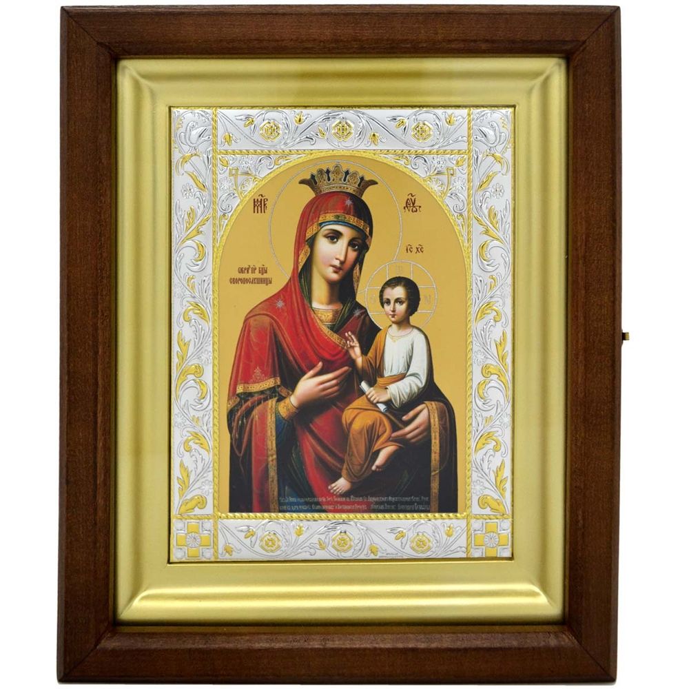 Скоропослушница Божья Матерь. Икона, писанная в монастыре.