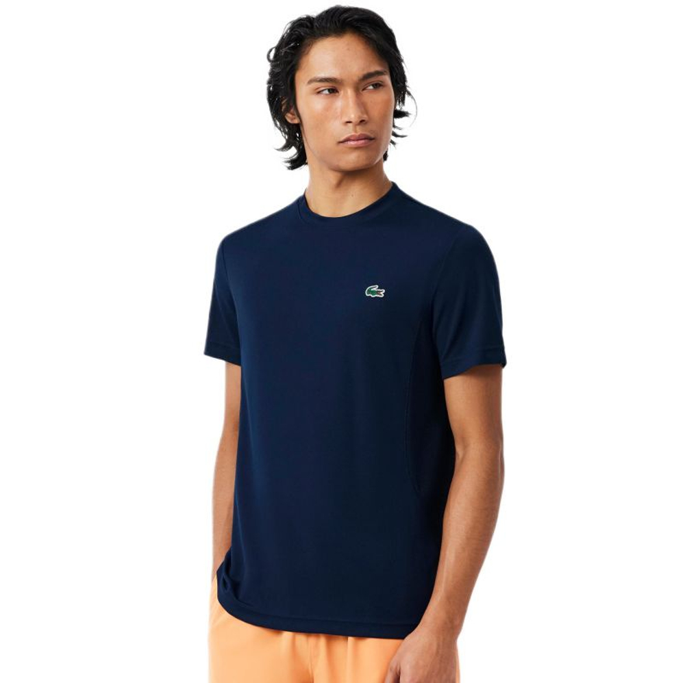 Теннисная футболка Lacoste Tennis x Novak Djokovic - navy blue