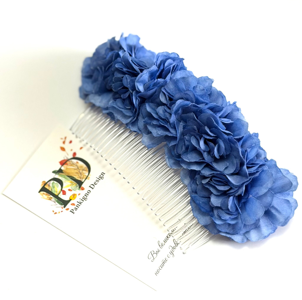 Гребень Pankigno Design "Василёк"