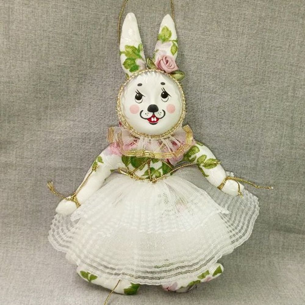 Ёлочная игрушка Крольчиха