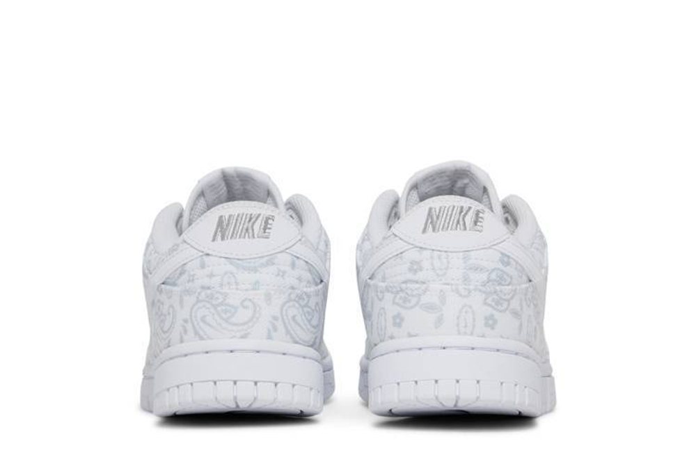Кроссовки Nike Dunk Low Ess "White Paisley" (Женская размерная сетка)