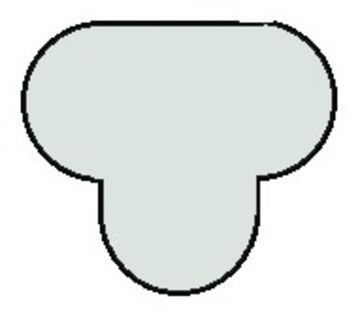 Леска Т-образная Х010 (1.5x1.0), 4 м