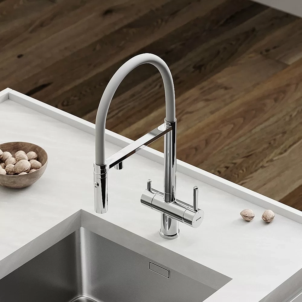 Смеситель для кухни Sancos Imola SC4010CHwh хром