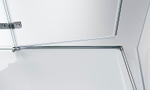 Душевой уголок BelBagno Kraft 120х80 KRAFT-AH-22-120/80-C-Cr-R профиль Хром стекло прозрачное