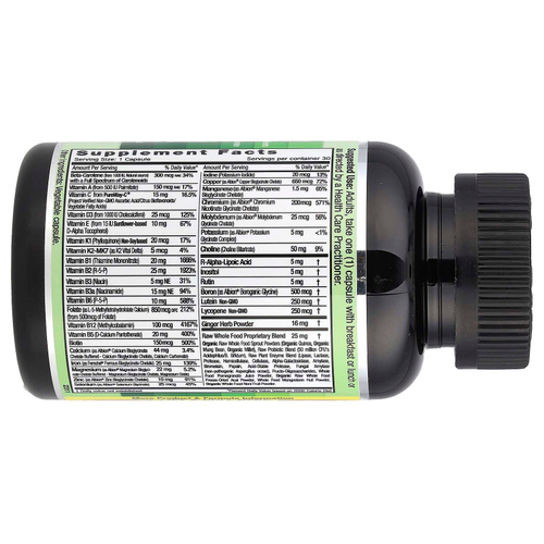 Emerald Laboratories, Коэнзимированные пренатальные мультивитамины, 1 прием в день, 30 растительных капсул