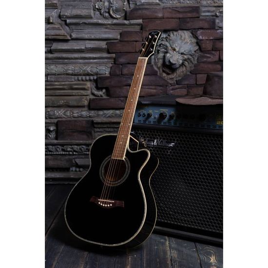 Гитара акустическая FLIGHT F-230C BK