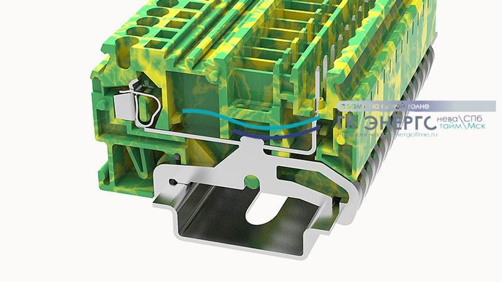 WS2.5P-PE-01P-1C-00A(H), Клемма на дин-рейку