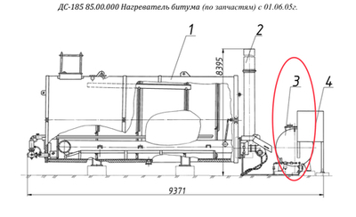 ДС-185 85.04.000 Бак