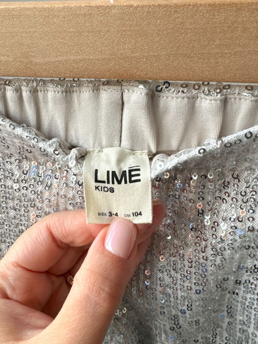 Брюки с пайетками Lime Kids, 104