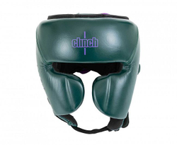 Шлем боксерский Clinch Undefeated темно-зеленый C162