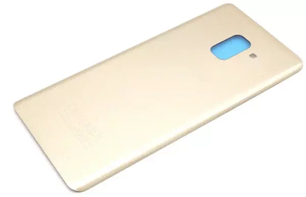 Задняя крышка для Samsung A730F (A8+ 2018) Золото