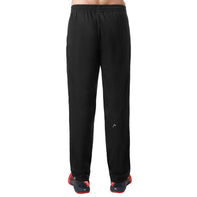 Мужские теннисные штаны HEAD Club Training Pants Men - Black, Silver