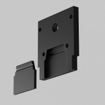 Заглушка для трека боковая Maytoni Technical  TRA034EC-SCCL-42B