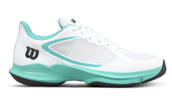 Женские кроссовки для Падел Wilson Hurakn Lite - white/turquoise/black
