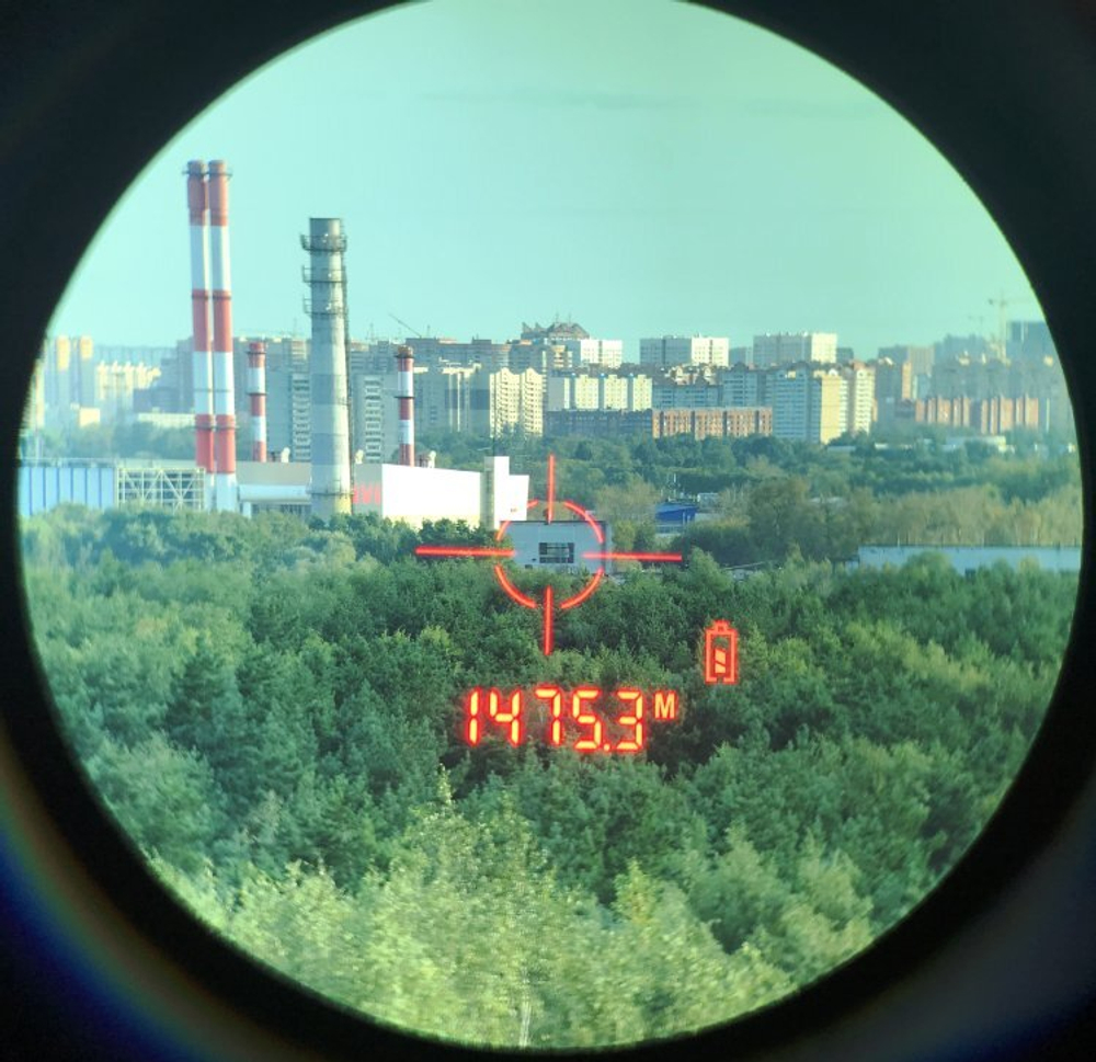 Лазерный дальномер Sturman OLED LRF2000 с монокуляром 7х25