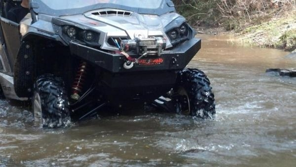 Бампер для квадроцикла Can-Am Commander "Warn", передний