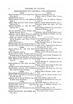 History of Oxford | W C. 1839-1924 Sharpe