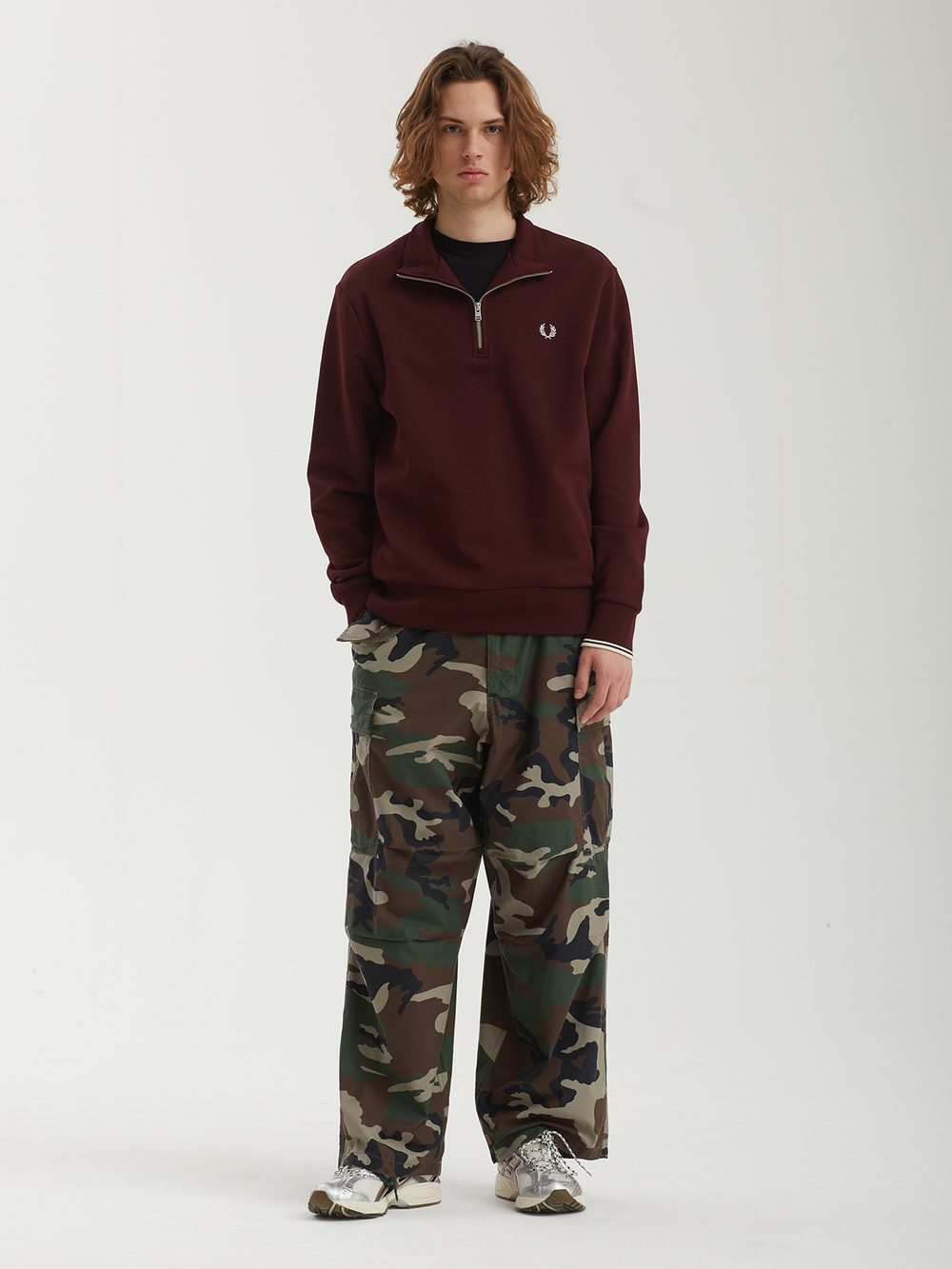 Мужская Толстовка Half Zip