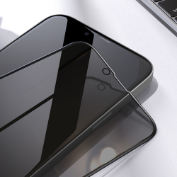 Стекло "Антишпион" от Nillkin для смартфона iPhone 13, 13 Pro, 14 и 16e, серия Guardian Privacy Tempered Glass Screen Proetector