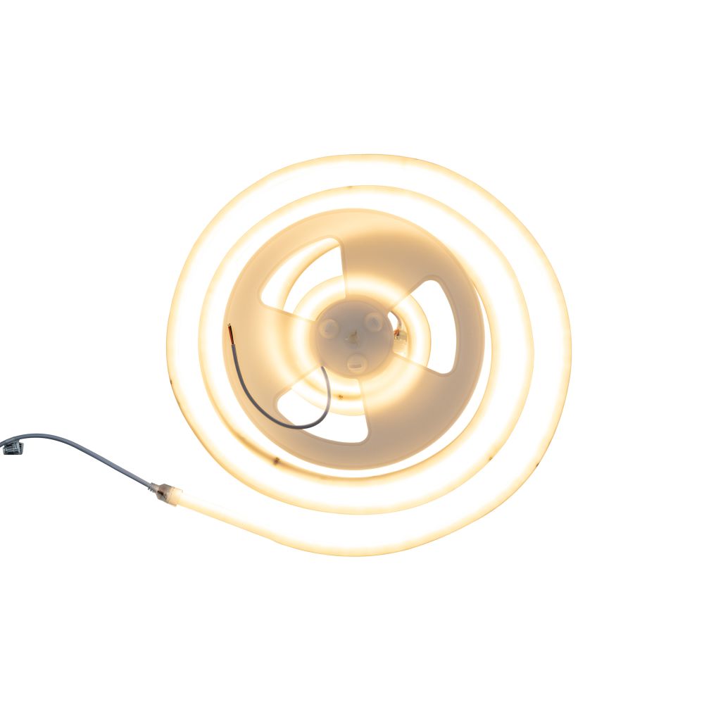 ULS-N40-2835-120LED-m-16mm-IP68-DC24V-10W-m-5M-3000K NEON SET01 Комплект светодиодной ленты для бань и саун. до +100С. катушка 5м. Теплый белый свет 3000К. Крепление в-к. TM Uniel