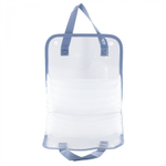 Папка-картотека с ручками Alingar, A4, 350х240 мм, вертикальная, на кнопках, 800 мкм, 13 отделений, прозрачная, глянец, ассорти