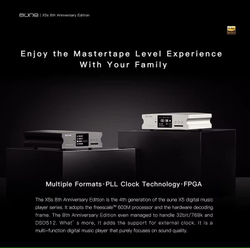 Aune X5s BT 8-й юбилейный выпуск 32 бит/384k DSD512 Bluetooth 5,0 Aptx, серебристый