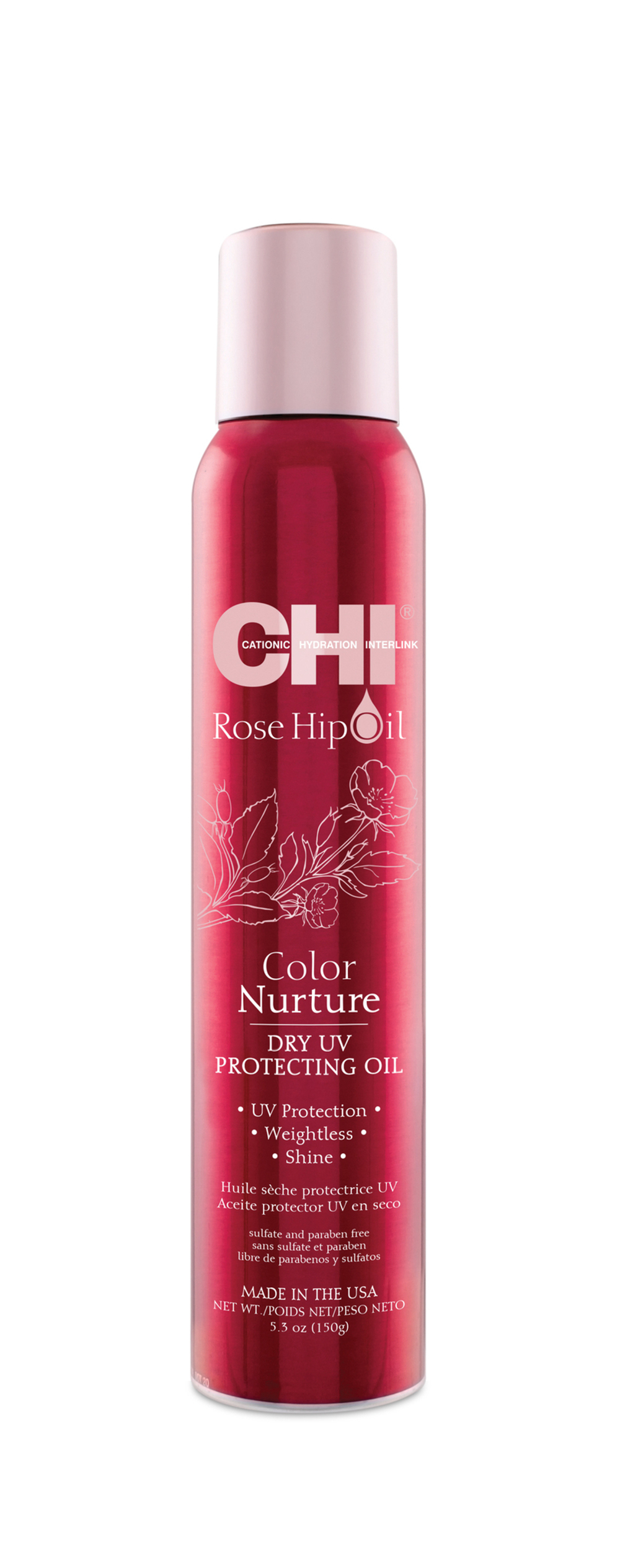CHI Rose Hip Oil Dry UV Protecting Oil