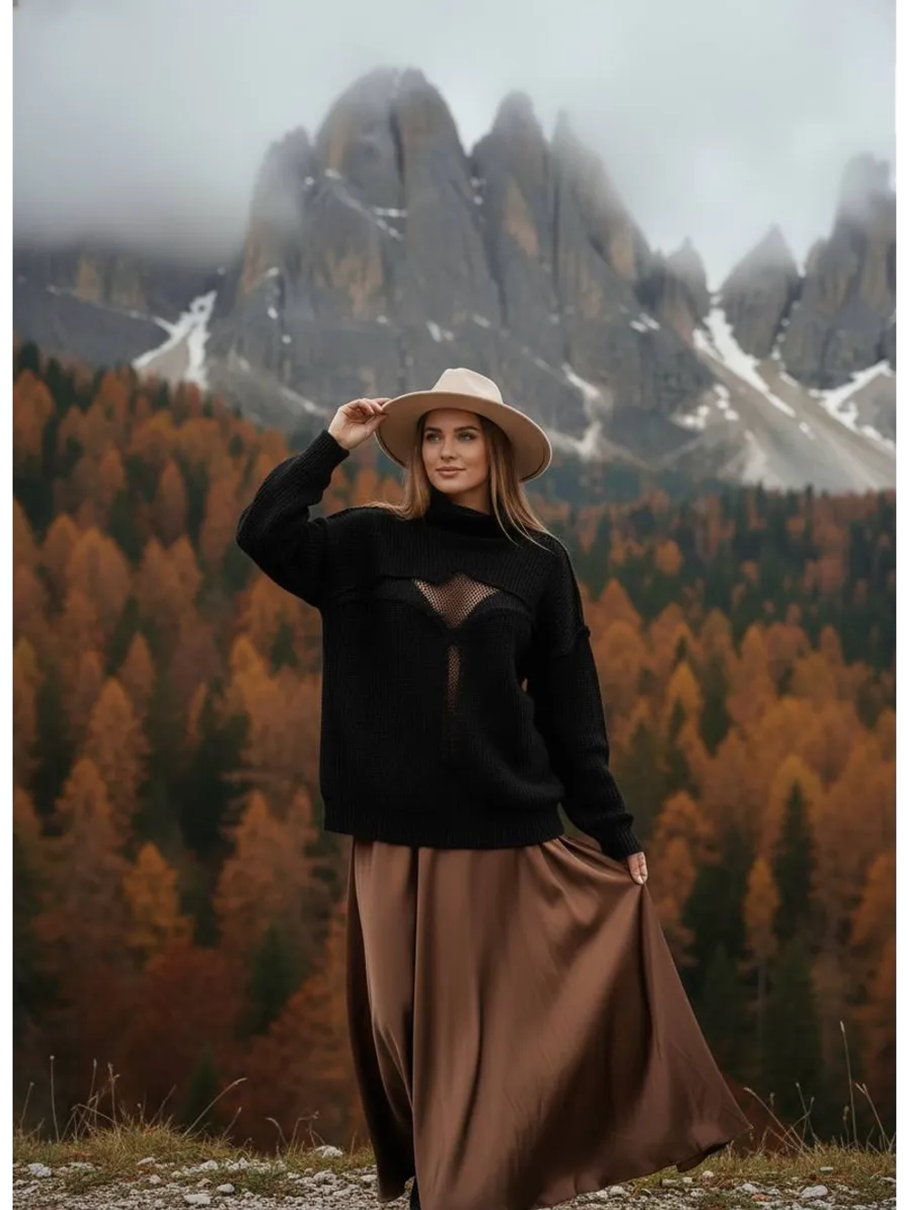 Свитер рваный сетка паутинка