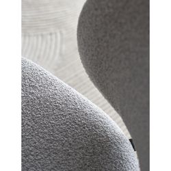 Стул Embrace, букле, светло-серый