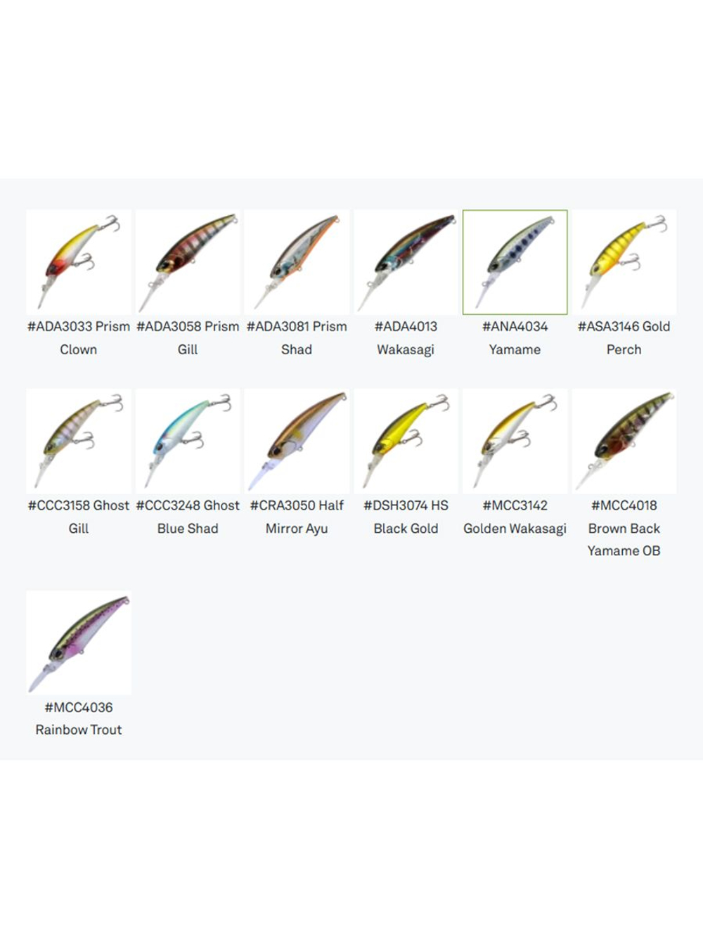 Воблер DUO Realis Shad 59 MR, DPA4009 River Bait