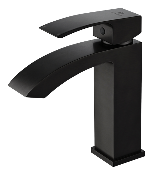 44111-C Смеситель од. для раковины (ЧЕРНЫЙ) GANZER (10/1шт)