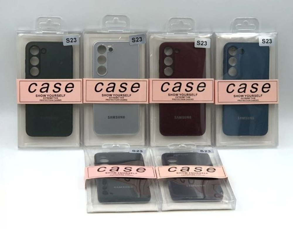 Чехол AG Glass Case для Samsung S23