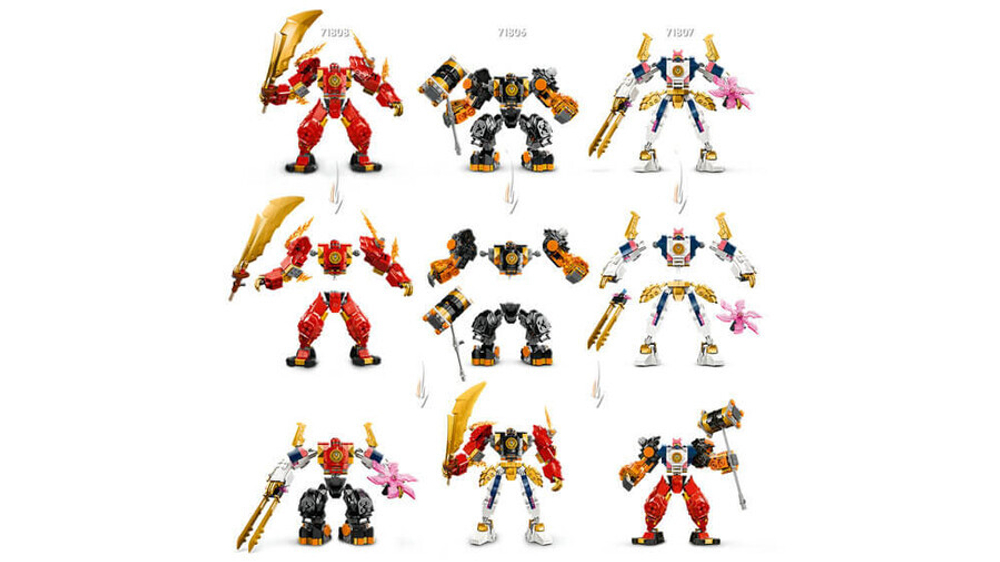 Конструктор LEGO Ninjago 71808 Элементальный огненный робот Кая