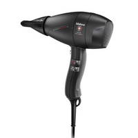 Компактный фен для волос 2200Вт черный матовый Valera Salon Exclusive Academy Pro 2400 eQ RC Satin Black