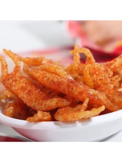 Вегетарианские снеки острые со вкусом Креветок 20 г * 30 шт
