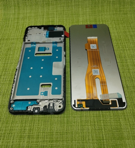 Honor X7c (ALT-LX1) - Дисплей в сборе с тачскрином + рамка дисплея (ORIG)