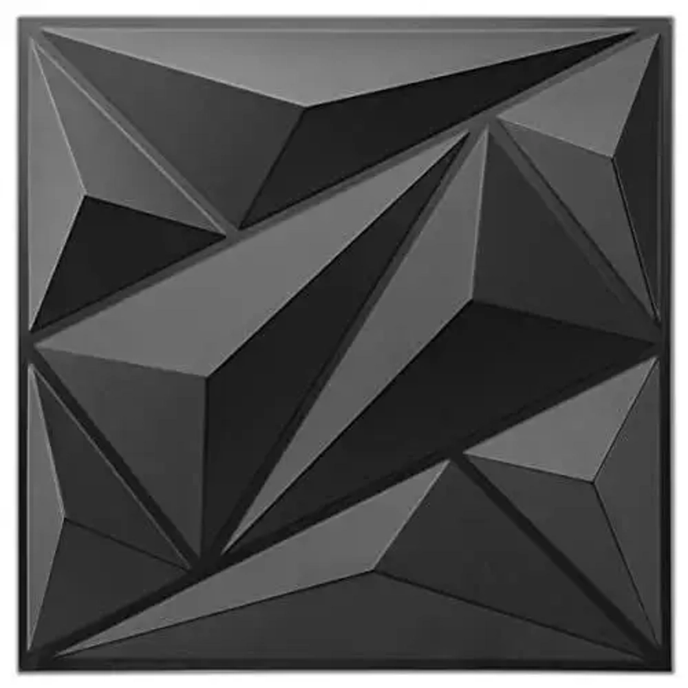 ART-3D, клейкая стеновая панель 30х30см, 3d, материал для внутренней отделки, 12шт, может использоваться для отделки стен, спальни, столовой