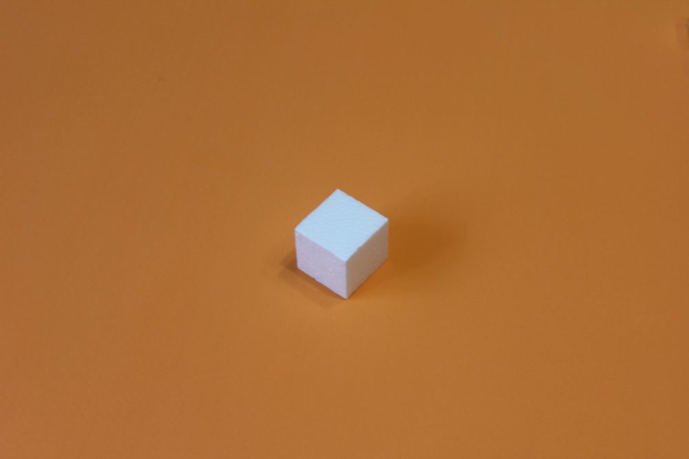 Куб 4 см, пенопласт (1уп = 20шт)