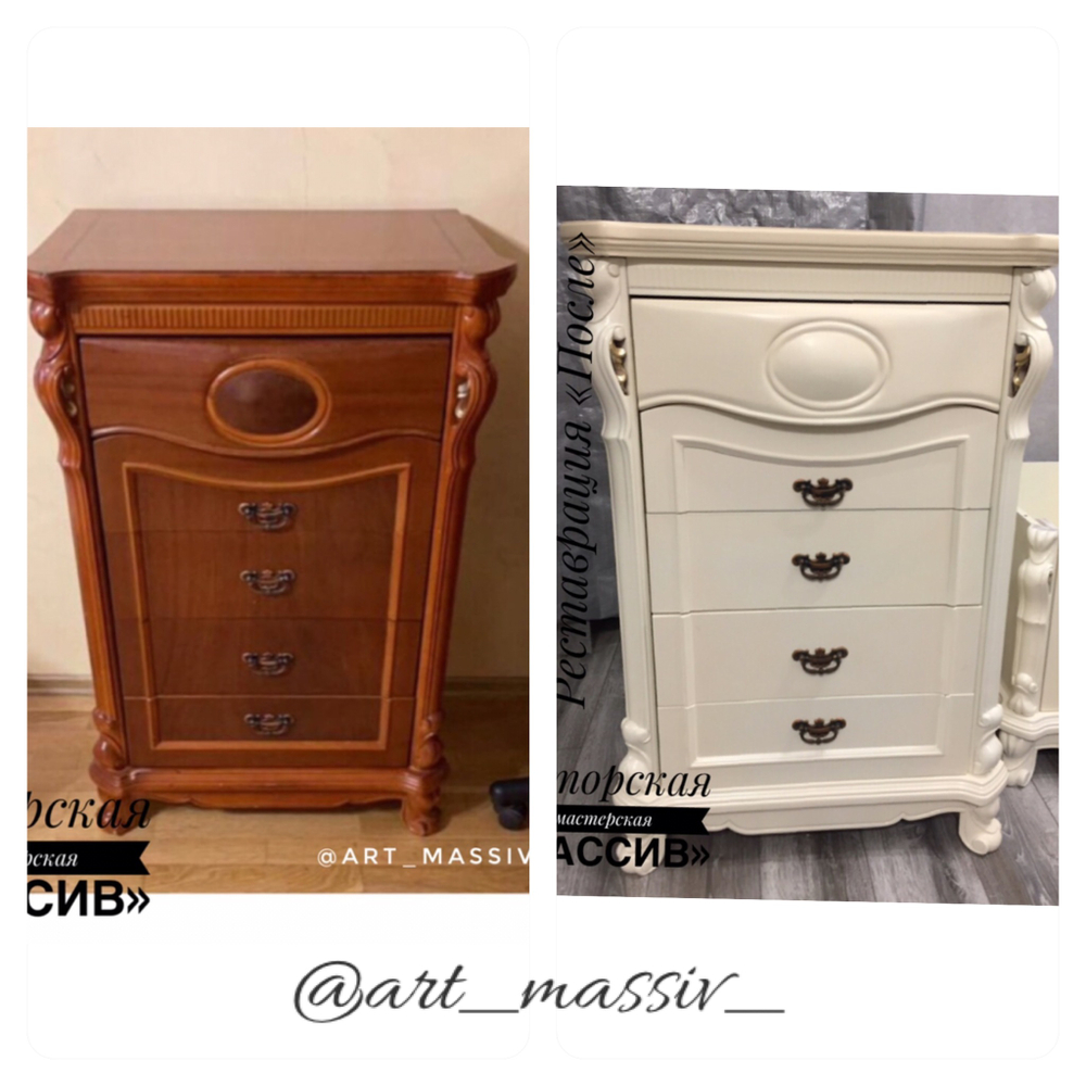 Реставрация комодов и тумб