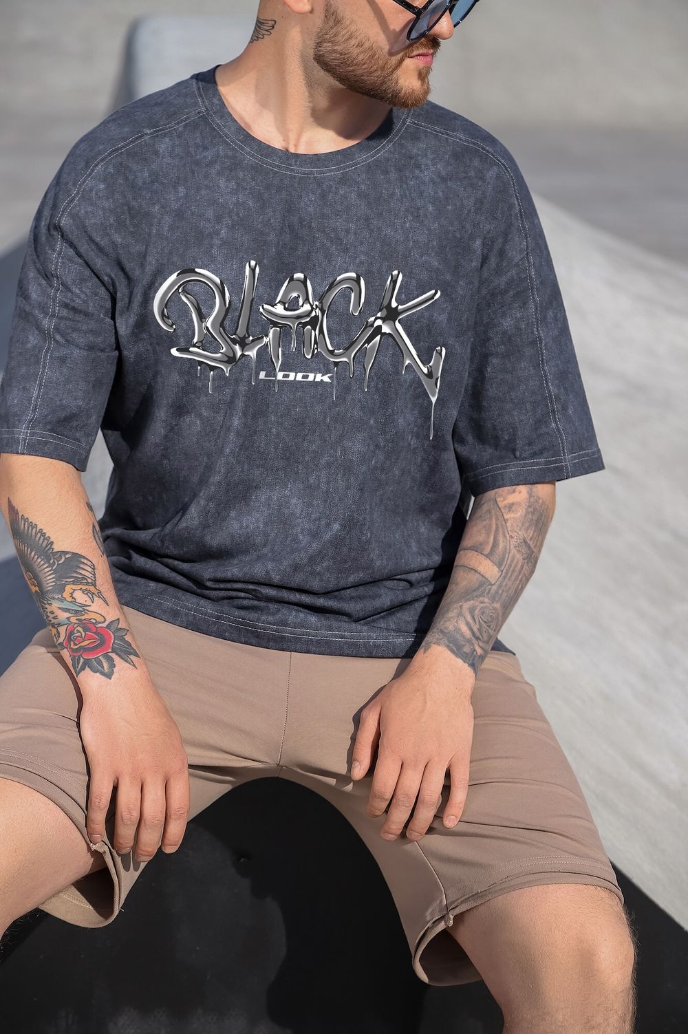 Футболка мужская Ривьера-4 Виотекс ГРАФИТОВЫЙ