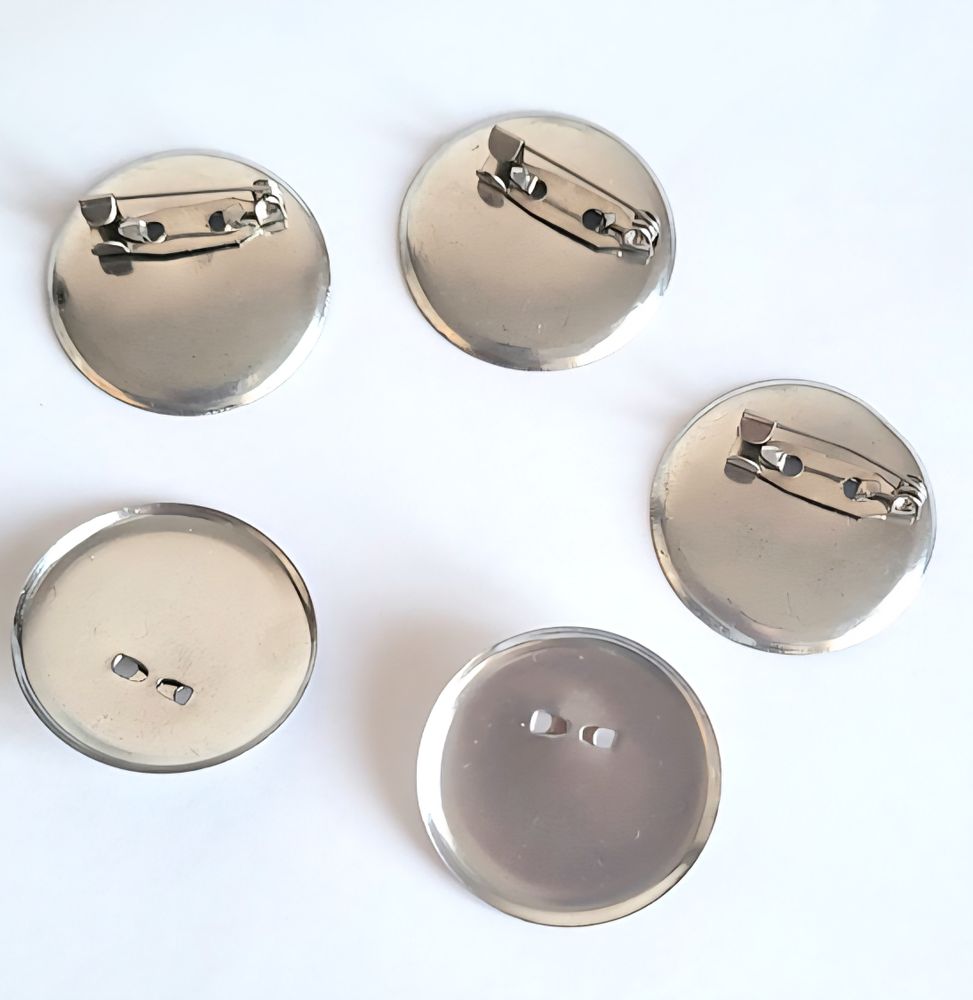 Заготовка для броши, d 3,5 см