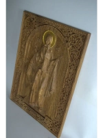 Резная икона Божьей Матери "Нерушимая Стена"