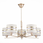 Уценка SLE300203-05 Светильник потолочный Шампань/Белый, Золотистый E14 5*40W ALMESE