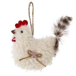 GAEM Изделие декоративное подвесное "Курица" (блок 12шт), L10 W3,5 H8 см, 2в.