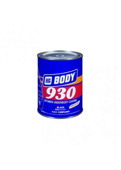 Антигравий 930 Bitumen (для UBS) Черный 1л банка