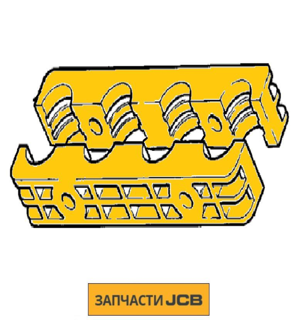 Крепление шланга JCB 123/07468